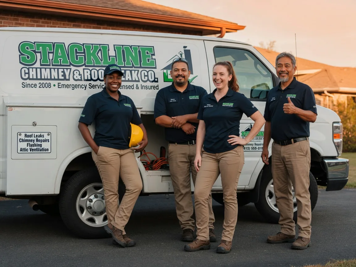 Chimney flashing repair company in Bonanza, OR